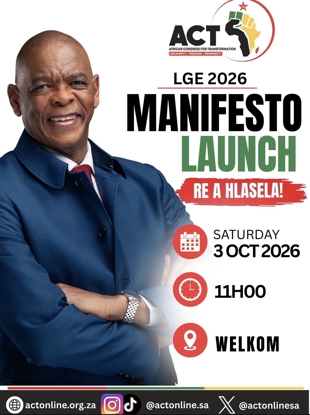 Ace Magashule Manifesto
